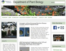 Tablet Screenshot of dpb.carnegiescience.edu